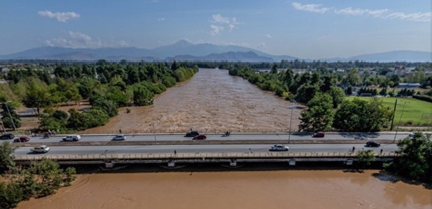 Περίπου 2,5 δισ. κυβικά νερού "κατέβασε" ο Πηνειός 